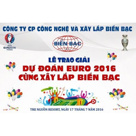 Dự đoán Euro 2016 cùng Xây Lắp Biển Bạc